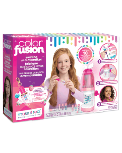Make it Real Color Fusion: Swirling Lip Gloss Maker 2562MR 695929025625