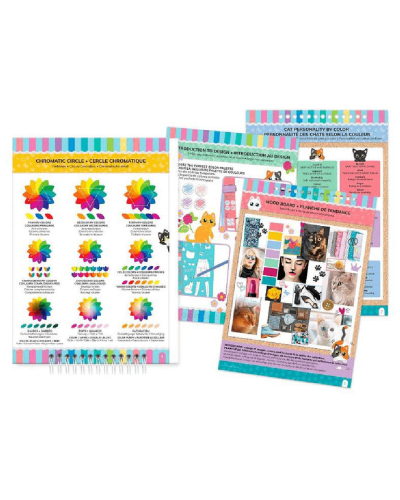 Make it Real Fashion Design Sketchbook: Pretty Kitty 3204MR 695929032043