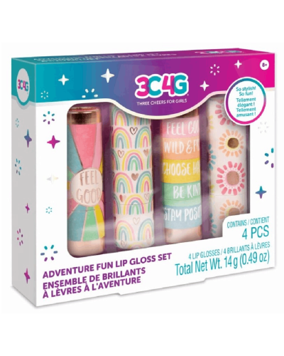 Make it Real Adventure Fun Lip Gloss Set 10055MR 638241100557