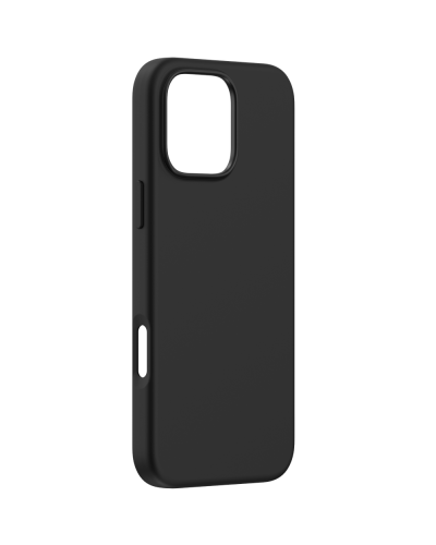 Qoruyucu örtük Devia Silicone iPhone 16 Pro Max Magsafe Black 6498