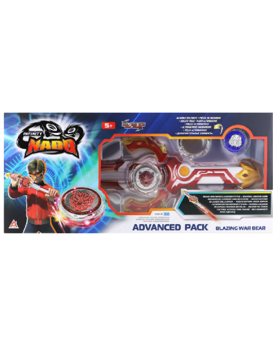 Infinity Nado Vi Advanced Pack - Blazing War Bear EU654132 / 6911400425086