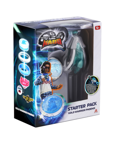 Infinity Nado Vi Starter Pack - Gold Warrior Phoenix EU654113 / 6911400425000
