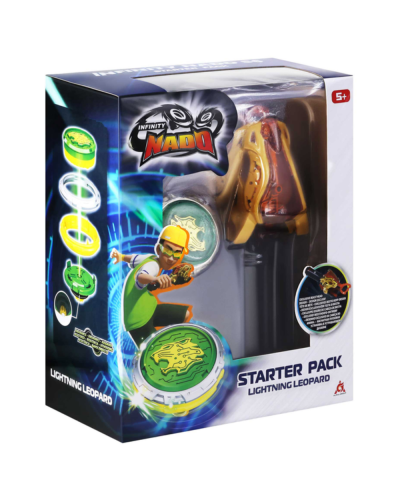 Infinity Nado Vi Starter Pack - Lighting Leopard EU654114 / 6911400425017