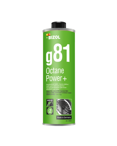 Benzin qatqısı Bizol Octane Power+G81 0.25 lt