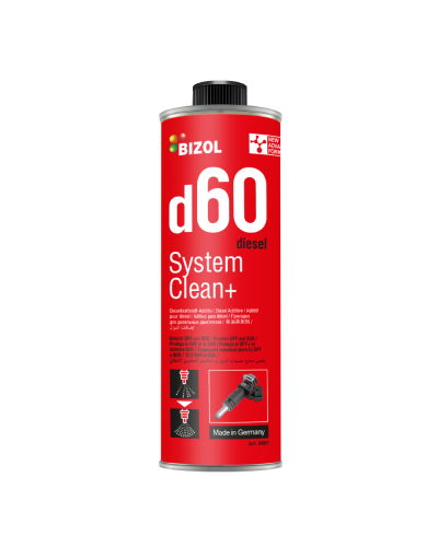 Dizel qatqısı Bizol Diesel System Clean+ D60 0.25 lt