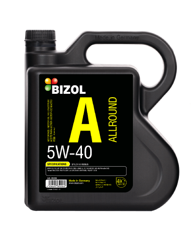 Mühərrik yağı Bizol Allround 5W-40 4 lt