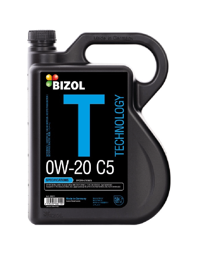 Mühərrik yağı Bizol Technology 0W-20 C5 5 lt
