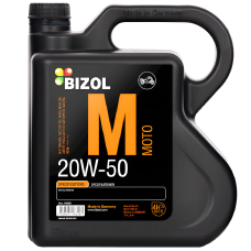 Motosiklet mühərrik yağı Bizol Moto 20W-50 4 lt