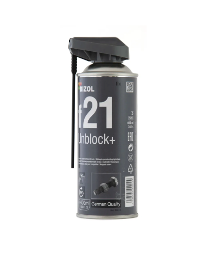 Yağlayıcı sprey Bizol Unblock+ F21 0.4 lt