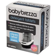 Şüşə təmizləyici tablet Baby Brezza Tablettes détergentes pour Bottle Washer Pro 120 tablet BRZ0145 1230000046855