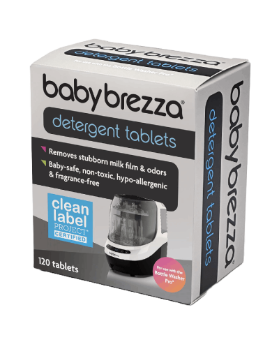 Şüşə təmizləyici tablet Baby Brezza Tablettes détergentes pour Bottle Washer Pro 120 tablet BRZ0145 1230000046855