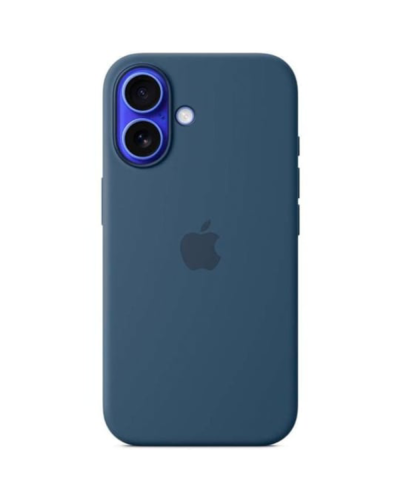 Qoruyucu örtük Apple iPhone 16 Silicone Case W/MagSafe Denim MYY23ZM/A