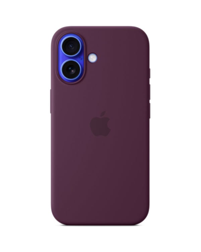 Qoruyucu örtük Apple iPhone 16 Silicone Case W/MagSafe Plum MYY43ZM/A