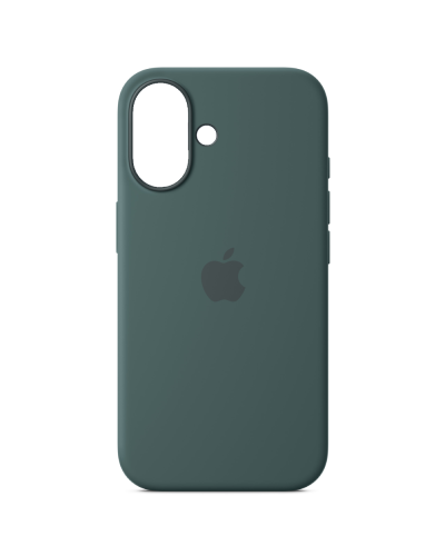 Qoruyucu örtük Apple iPhone 16 Silicone Case W/MagSafe Lake Green MYY83ZM/A