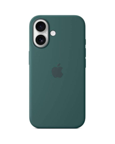 Qoruyucu örtük Apple iPhone 16 Silicone Case W/MagSafe Lake Green MYY83ZM/A