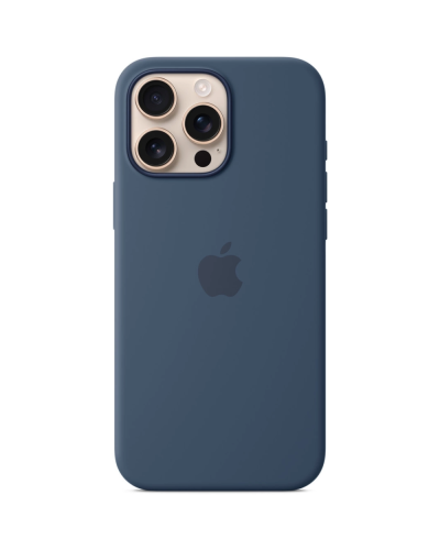 Qoruyucu örtük Apple iPhone 16 Pro Silicone Case W/MagSafe Denim MYYK3ZM/A