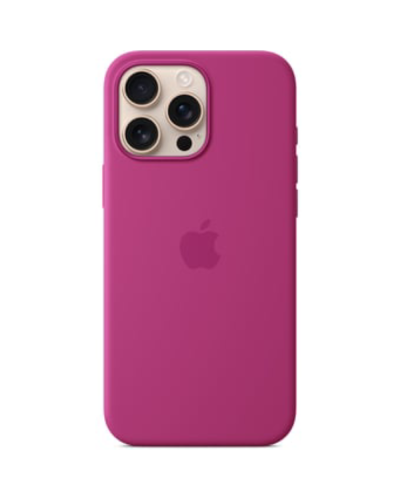 Qoruyucu örtük Apple iPhone 16 Pro Silicone Case W/MagSafe Fuchsia MYYN3ZM/A