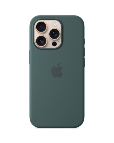Qoruyucu örtük Apple iPhone 16 Pro Silicone Case W/MagSafe Lake Green MYYR3ZM/A