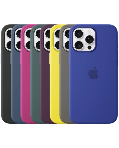 Qoruyucu örtük Apple iPhone 16 Pro Max Silicone Case W/MagSafe Plum MYYW3ZM/A