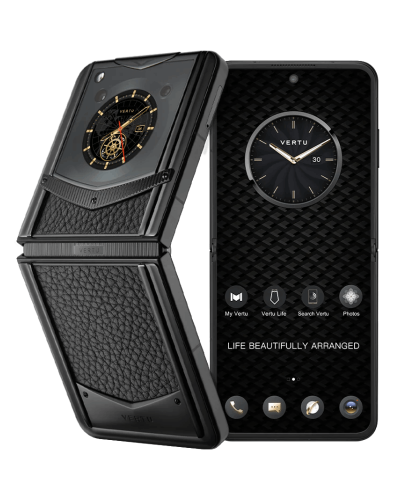 Vertu Ironflip Jade Black Calf (CIF-N-001-HT-A-LH-EU)