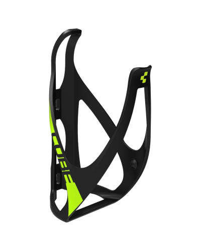 Bottle Cage Cube Hpp Matt Black/Green
