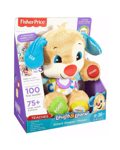 Yumşaq oyuncaq Fisher Price First Words Puppy-Qe 887961612035