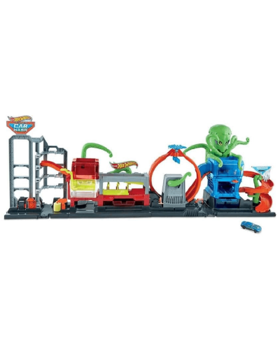 Oyun dəsti Hot Wheels Hw City Ult Octo Car Wash 887961920918
