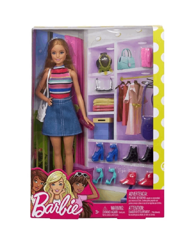 Kukla Barbie BRB Dl/Shoe 887961660029
