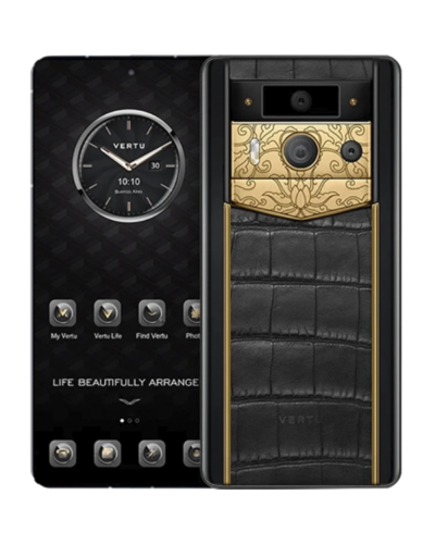 Vertu Metavertu 2 YG Lotus Whisper Iron Black Alli (M2-G-JS-E03-008-HW)