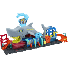 Oyun dəsti Hot Wheels HW City Shark Car Wash 194735195091