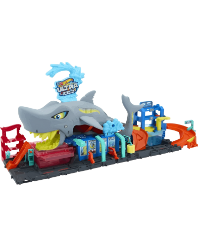 Oyun dəsti Hot Wheels HW City Shark Car Wash 194735195091