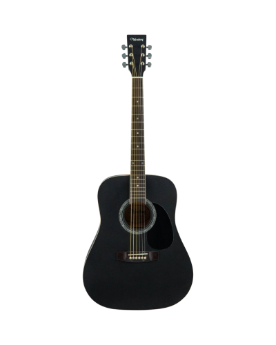 Akustik gitara Veston D-45 SP/BKS