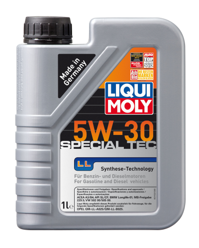 Mühərrik yağı Liqui Moly Special Tec LL 5W030 1 lt
