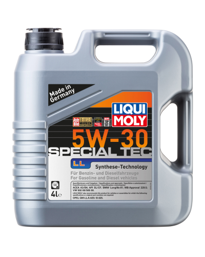 Mühərrik yağı Liqui Moly Special Tec LL 5W030 4 lt