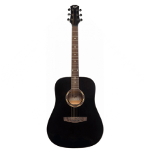 Akustik gitara Flight D-130 BK