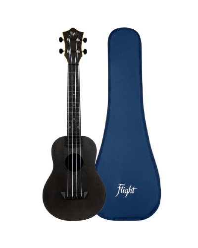 Ukulele Flight TUC35 Black Concert Travel