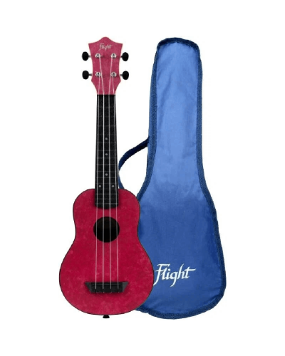 Ukulele Flight TUS65 Ruby Travel Soprano