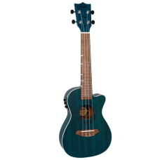 Ukulele Flight DUC380 CEQ Topaz Concert