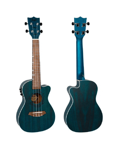 Ukulele Flight DUC380 CEQ Topaz Concert