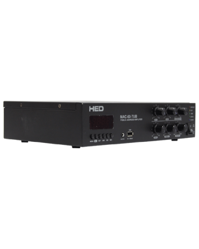Dinamik üçün gücləndiricilər HED MAC-60W/100V-TUB (LT)