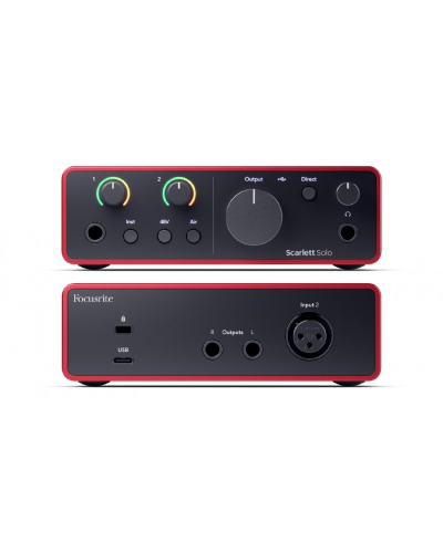 Səs kartı Focusrite Scarlett Solo 4th Gen