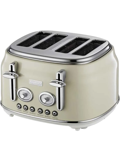 Toster BergHOFF Retro 4-lü Cream