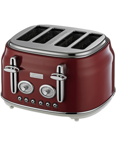 Toster BergHOFF Retro 4-lü Red