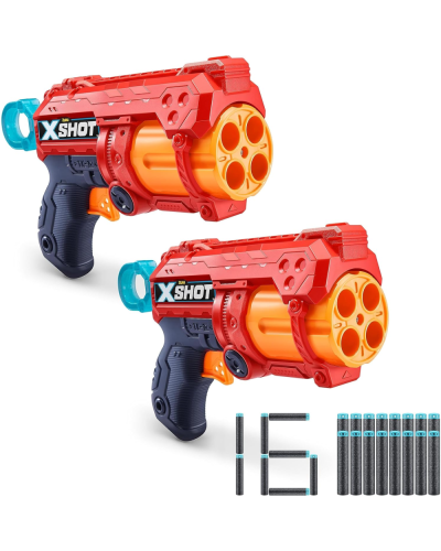 Zuru 2022-S002-X-Shot-Excel-Fury 4 2PK 193052040336