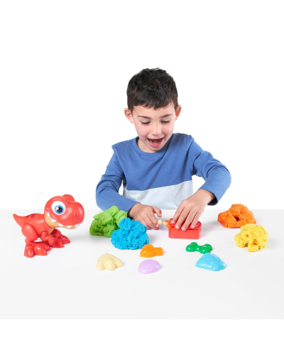 Zuru S001-Smashers Junior-Dino Dig-Series 1 Large Egg, 4Pcs, No inner, STD Color Assortment 193052057457