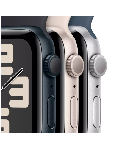 Apple Watch SE 2 44mm Midnght W/Midnght Sport Band M/L MXEK3QI/A