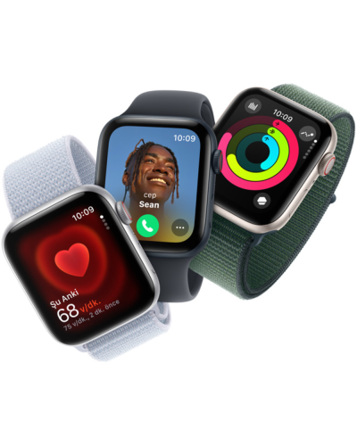 Apple Watch SE 2 44mm Midnght W/Midnght Sport Band M/L MXEK3QI/A