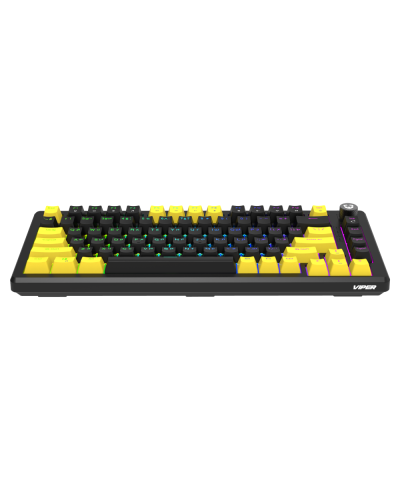 Gaming Keyboard Viper MK88B Black/Yellow
