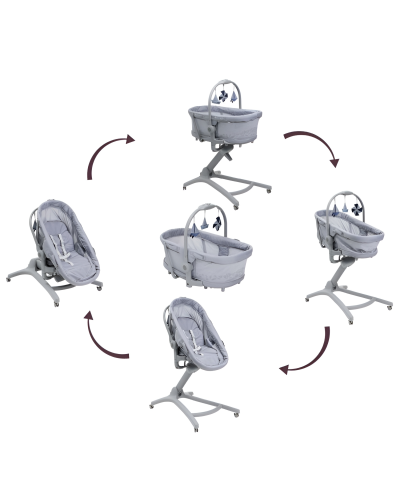 Beşik-yedirmə oturacağı Chicco Baby Hug Pro 8058664173259