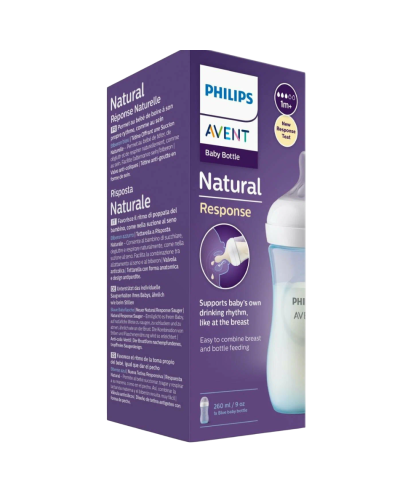 Qidalandırıcı  Avent Natural Mavi 8000003766813 ( 260 ml)
